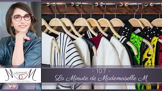 La Minute de Mademoiselle M107  Combien de pièces dans sa garderobe [upl. by Ailehpo312]