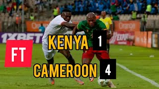 CAMEROON Vs KENYA FULL EXTENDED HIGHLIGHTSAFCON 2025 Q [upl. by Ezmeralda]