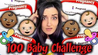 THE 100 BABY CHALLENGE in BitLife [upl. by Alarice605]