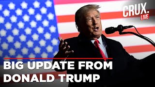 Trump Latest News Live  Donald Trumps Big Announcement  US Elections 2024 Latest News  USA [upl. by Repsac]