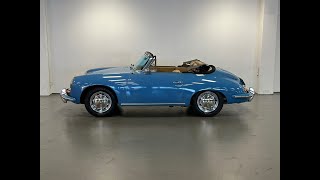 PORSCHE 356 C 1600 Reutter Cabriolet Bj 1963 [upl. by Shani]