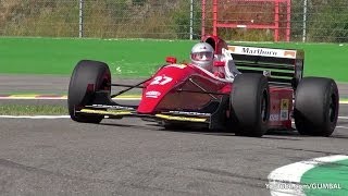 Ferrari F93A F1 ex Jean Alesi  V12 Screaming Engine Sounds [upl. by Eiramnerual]