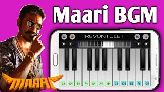 Maari Mass Bgm Piano Tutorial  Walk Band Cover  Jays Piano [upl. by Landahl]