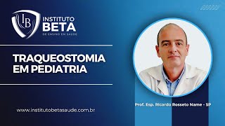 Traqueostomia em Pediatria [upl. by Leena547]