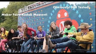 Adam Savage Maker Faire New York 2018 Talk w the Young Cast of Mythbusters Jr [upl. by Seda678]