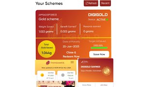 Thangamayil Digi gold app Gold saving scheme in Tamilthangamayildigigoldsavingsgold goldsavings [upl. by Nert]