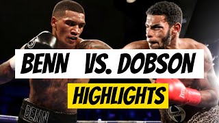 Conor Benn vs Peter Dobson Fight Highlights  WBA welterweight Division Preview [upl. by Aelak]