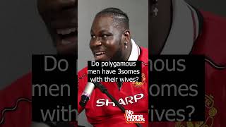 Do polygamous men have 3somes with their wives 🤔 Assuming the guys has 3 wives ofcos😝 Shorts [upl. by Akinak]