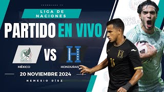 🔴 MEXICO VS HONDURAS PARTIDO EN VIVO  CONCACAF NATIONS LEAGUE [upl. by Merfe]