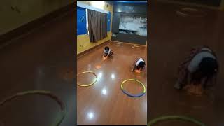 Attention and eye hand coordination activities for kidsPediatric physical therapy session youtube [upl. by Spoor281]