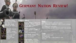 Germany Nation Review In AoE III [upl. by Obed97]