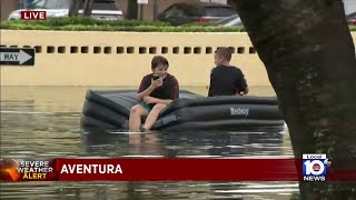 Lakeside community struggles with flooding in Aventura [upl. by Inohtna]