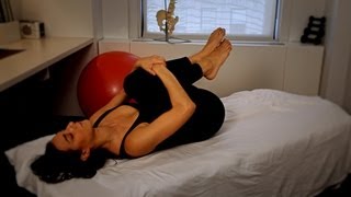 Why You Shouldnt Hug Knees to Chest  Back Pain Relief [upl. by Sonitnatsok]