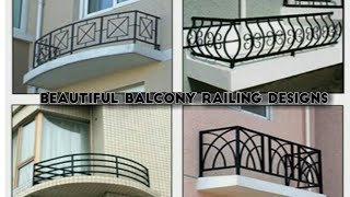 Best Balcony railing designs for modern homes [upl. by Banyaz]