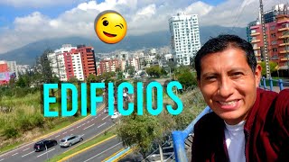 Edificios modernos vs viejos en QuitoEcuador [upl. by Thurber]