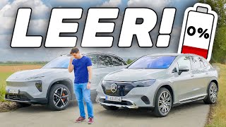 Wirklich 500 km Reichweite Mercedes EQE SUV vs Nio EL7 [upl. by Eneiluj667]