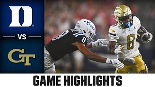 Duke vs Georgia Tech Game Highlights  2024 ACC Football [upl. by Russom]