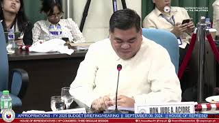 COMMITTEE ON APPROPRIATIONS  BUDGET BRIEFINGHEARINGS OF THE FY 2025 PROPOSED BUDGET DMW [upl. by Ssitnerp]