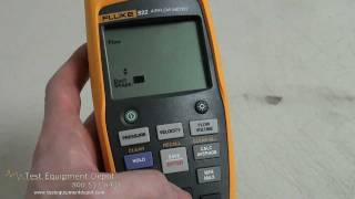 Fluke 922 Airflow MeterMicromanometer [upl. by Aket400]