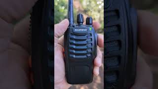 BAOFENG 888S in the Woods GB3FI [upl. by Naruq]