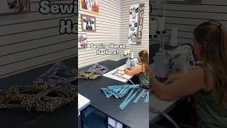 Watch as I Sew Horse Halters horses horse horsegirls equestrianshow horsegirl sewing equine [upl. by Clemmy837]