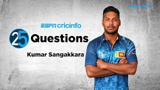 25 Questions with Kumar Sangakkara [upl. by Cassi]