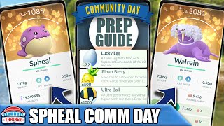 SHINY SPHEAL JANUARY COMMUNITY DAY 2022 TOP TIPS  SHINY WALREIN  2 MOVES  POKÉMON GO [upl. by Bhayani]