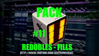 Pack 11  Libreria de Redobles amp Fills Gratis para FL Studio 2023 [upl. by Yelats]