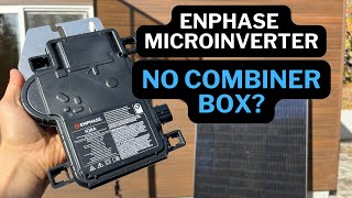 Will Enphase microinverter work without combiner box Simplest gridtie solar system [upl. by Ayit420]