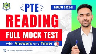 PTE Reading Full Mock Test with Answers  August 2023II  Language academy PTE NAATI IELTS Experts [upl. by Adonis410]