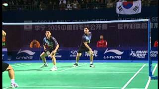 2009 China Open  MD Final  Jung Jae Sung  Lee Yong Dae vs Koo Kien Keat  Tan Boon Heong [upl. by Keelby]