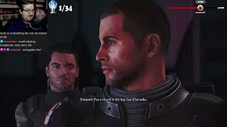 More Exposition  Road to Platinum Mass Effect  First Ever Playthrough  Part Two [upl. by Anez142]