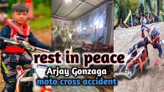 Arjay Gonzaga actual video moto cross accident latest update today August 22024 Digos city [upl. by Irb]