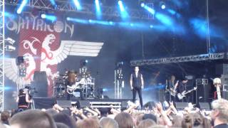 Satyricon  Tuska 2010 Live Helsinki Finland Black Crow on a Tombstone [upl. by Ytinirt]