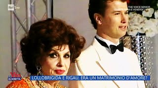 Lollobrigida e Rigau era un matrimonio damore  La vita in diretta  01022023 [upl. by Willumsen]