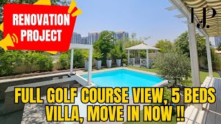 Full golf course view 5 bed Villa Victory Heights Move in Now [upl. by Einahpad]