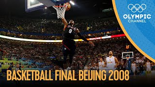 USA v Spain  Full Mens Basketball Final  Beijing 2008 Replays [upl. by Artap]