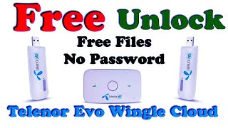 How To Unlock Huawei Telenor 4G Wingle Device  E8372h608  V2132962001456  Free [upl. by Teirtza]