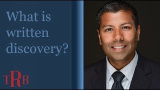 What is written discovery personal injury [upl. by Selby]