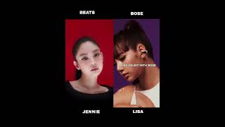 BEATS or BOSE 10kviews blackpink fypシ゚viral lisa jennie kpop [upl. by Eerdna340]