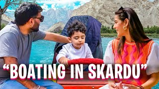 BOATING IN SKARDU  VLOG 26 [upl. by Jaddo]