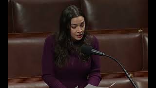 Rep AOC Delivers Major Speech on Looming Famine in Gaza and Administration Response to the Crisis [upl. by Ameen731]