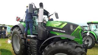 2024 DeutzFahr 8280 Warrior JAVA GREEN TTV Agrotron 61 Litre 6Cyl Diesel Tractor 287 HP [upl. by Keeler585]