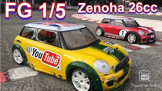 🔥🔥🔥15 FG SPORTLINE MINI CHALLENGE 510  4WD ZENOAH 26 cc DEBRIDE 🔥🔥🔥 [upl. by Esinwahs]