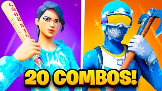 20 Most TRYHARD Fortnite Skin Combos [upl. by Ahsiruam401]