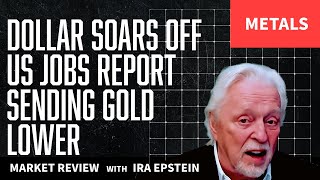 Metal MarketsStrong Jobs sends  high gold lower Ira Epsteins Metals Video 10 4 2024 [upl. by Renckens]