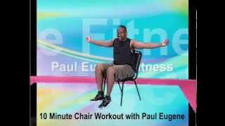 10 Minute Chair Workout  Sit and Get Fit [upl. by Amairam641]