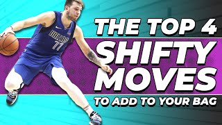 4 Dribble Moves To Shift amp Drop Your Defender 😈 Guard Dribble Moves [upl. by Inoj]