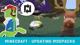 Minecraft  Updating your Servers Modpack [upl. by Namharludba]