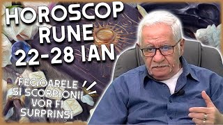 Horoscop rune 22 28 ianuarie 2024 Mihai Voropchievici vești surprinzătoare [upl. by Yregerg]